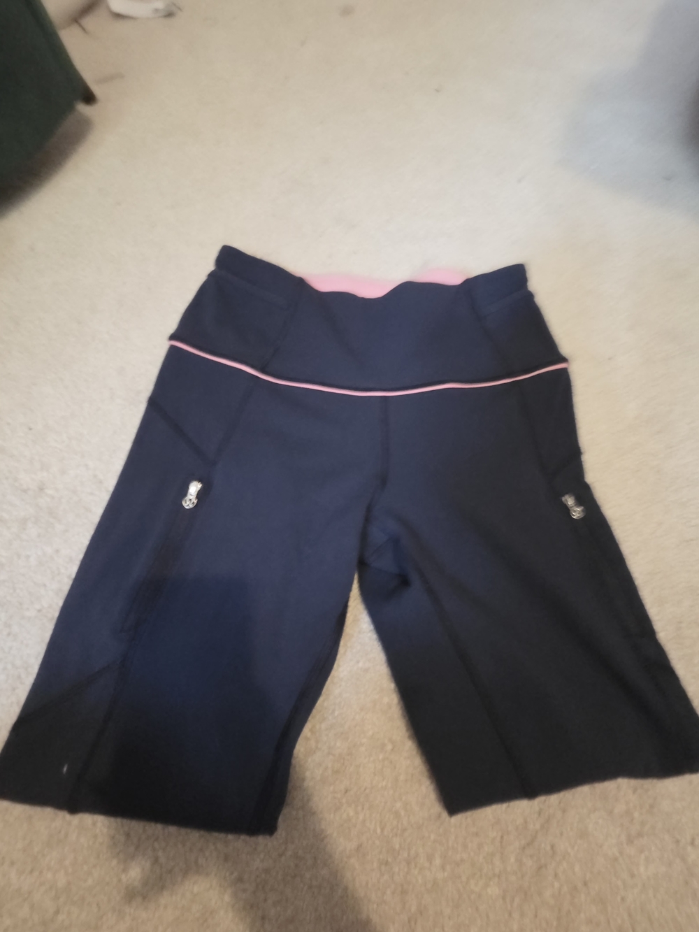 lululemon Black & Pink Athletic Leggings